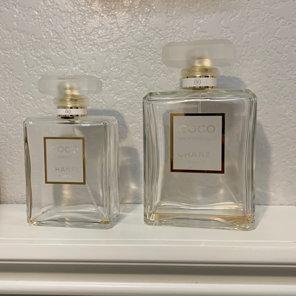 Coco Chanel mademoiselle EMPTY jars